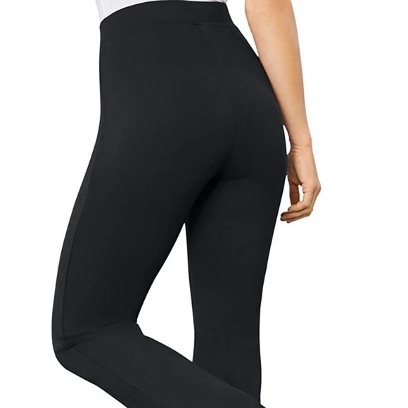 Cool Roaman's Women's Plus Size Bootcut Ultimate Ponte Pant Stretch Knit - Picture 1 of 9